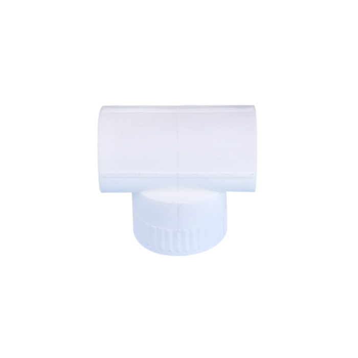 T roscada hembra para montaje de tuberías PPR